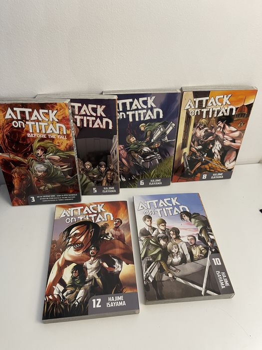 Manga in engleza de la Pokemon la Attack on Titan