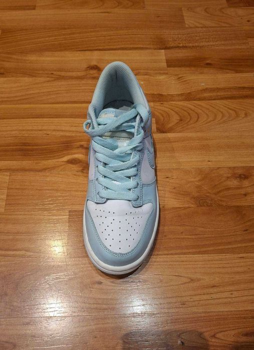 Маратонки-nike dunk low "light armory blue"