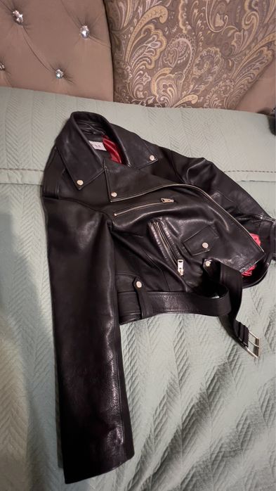 Кожаная куртка классика