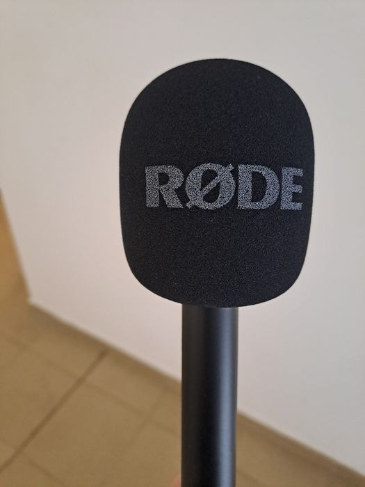 Rode NT-USB микрофон и Rode interview GO