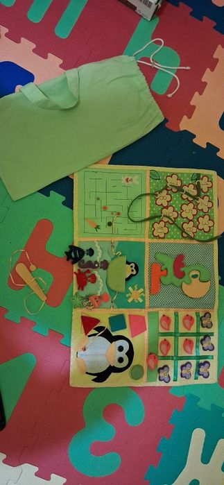 Сензорна мека книжка за деца