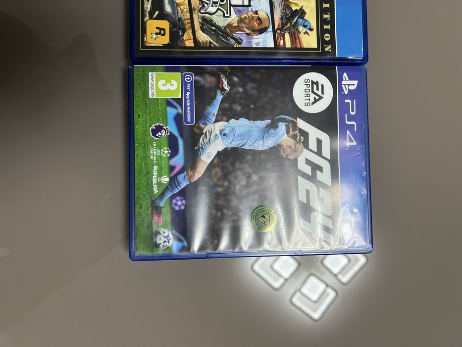 Playstation 2 + FC 24 + GTA 5 + Mortal kombat X + doua manete cu hdmi