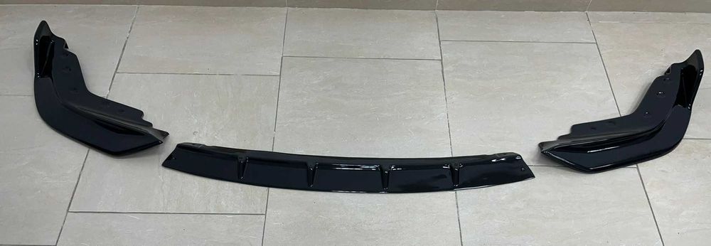 Преден лип спойлер за бмв г20 г21 м тех / bmw g20 g21 lip spoiler m tech / добавка за предна броня / нож