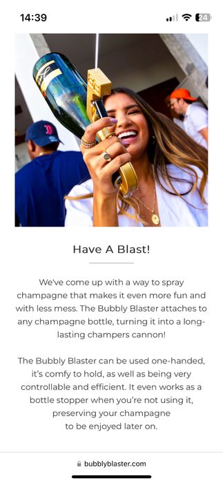 Pistol Bere bubblyblaster un cadou inedit