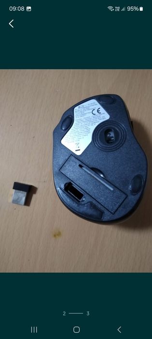 Lampa birou led+mouse wireless