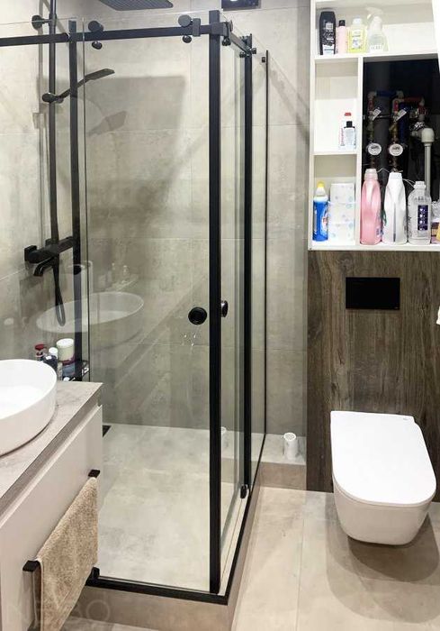 Душевые кабины, перегородки для ванной, зеркала в Астане