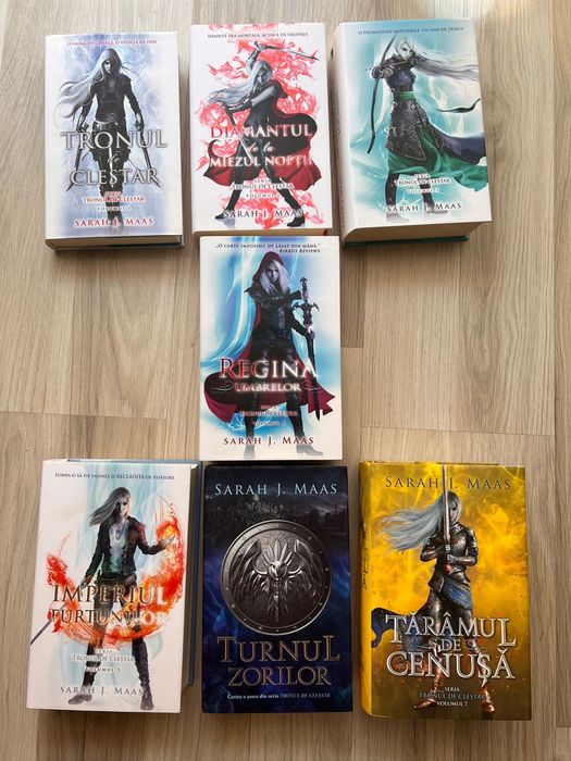 Seria completa Tronul de Clestar1-7 (editie cartonata)