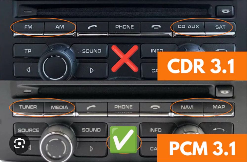 Porsche PCM 3.1/3.0 Carplay