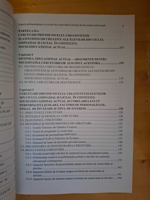 Aspecte psihopedagogice și sociale ale creativității în funcție de diversitatea individuală, de Oana Dău-Gașpar