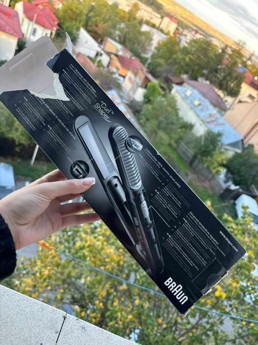 Placa/Ondulator de par 4 in 1 Braun