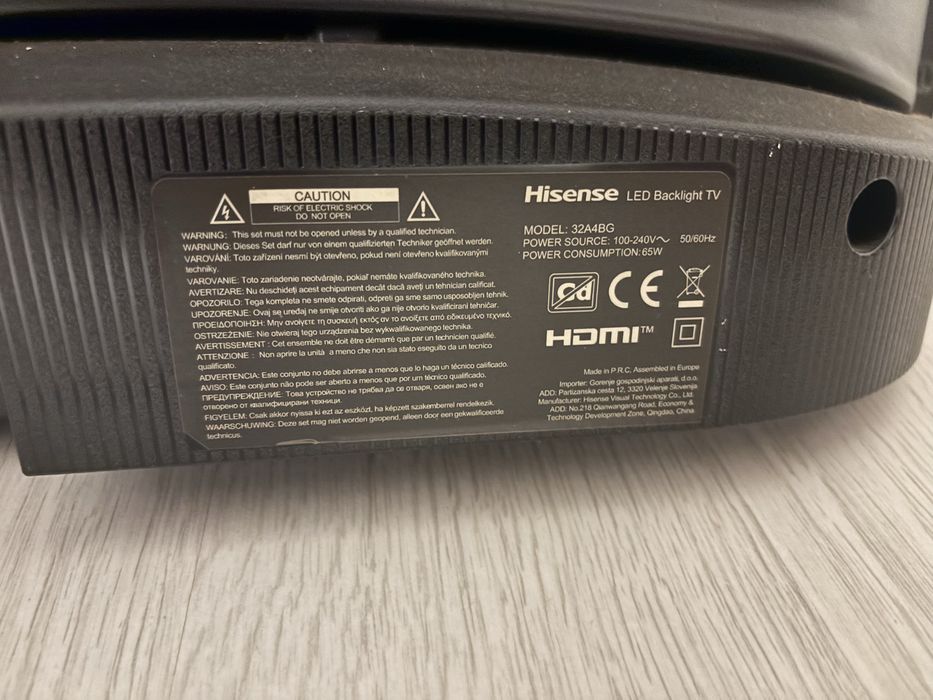 TV Smart Hisense defect