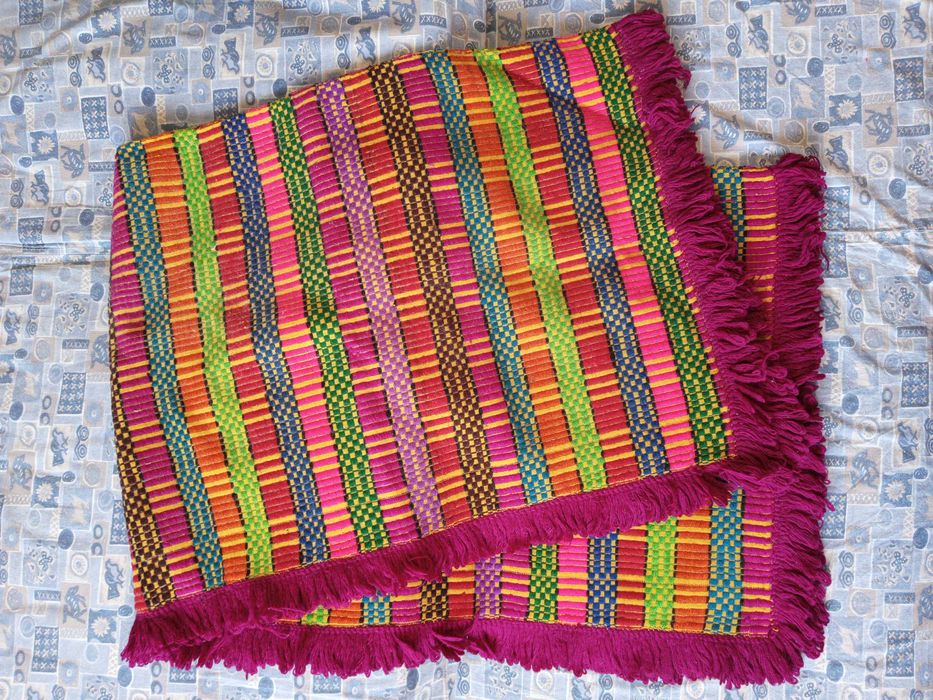 Pătură cu franjuri 125x174 cm