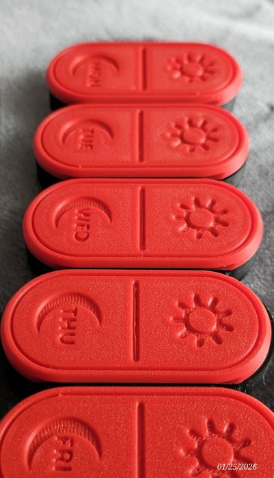 *3D print* кутия за хапчета