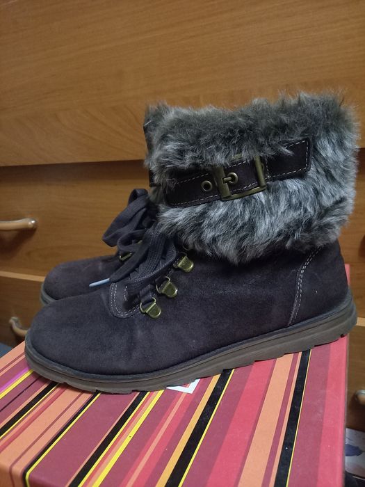 Зимние ботинки с мехом