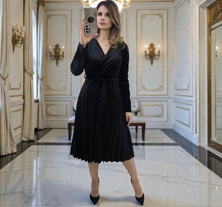 Rochie in V primavara