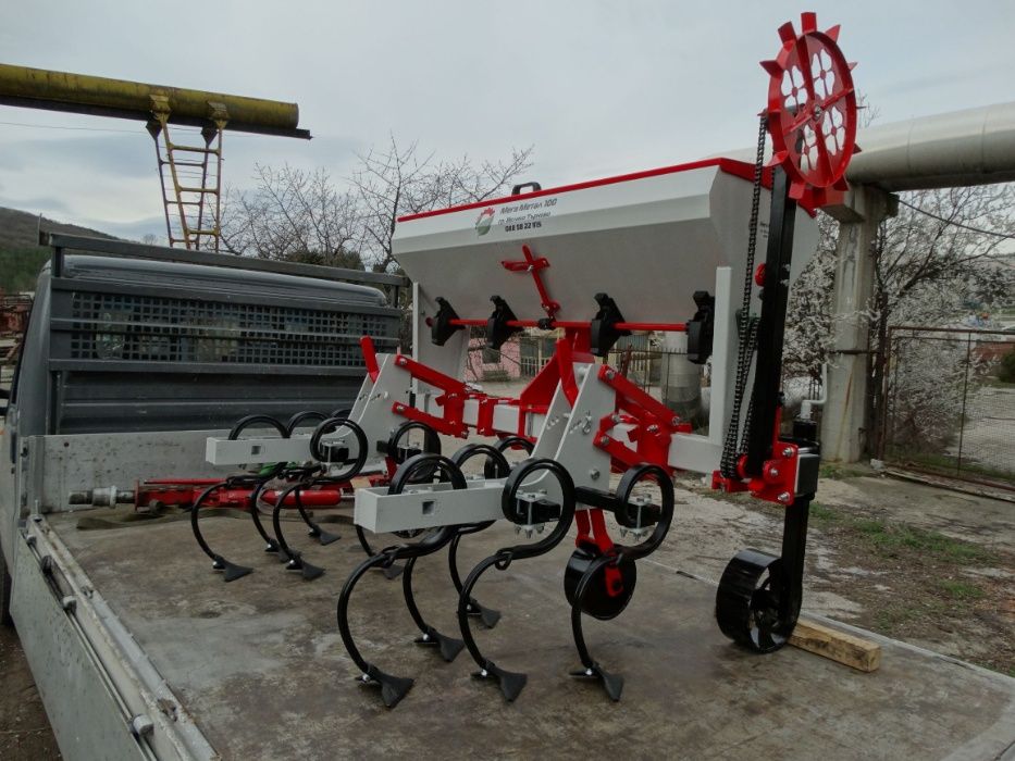 Усилен редови култиватор | Mega Metal 100