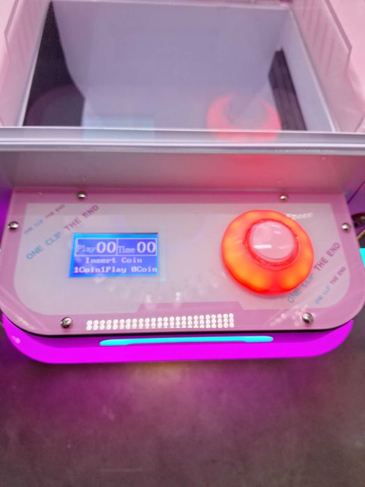 pink date кранче автомат колелото на късмета щипка голяма