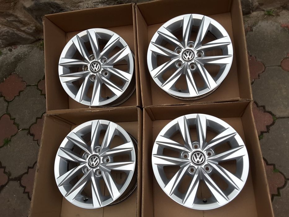 jante aliaj 15; 5x112; originale Vw Caddy, Golf 6, Golf 7