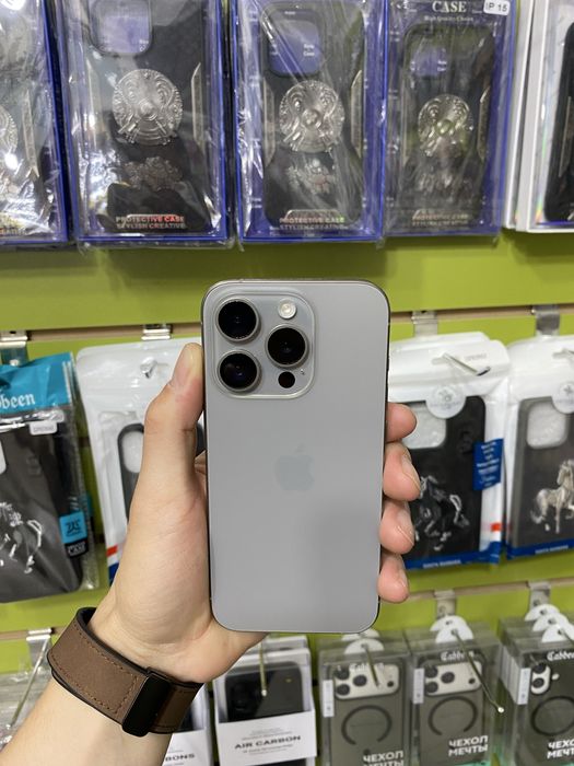 iPhone 15 Pro 128gb емкость 80%