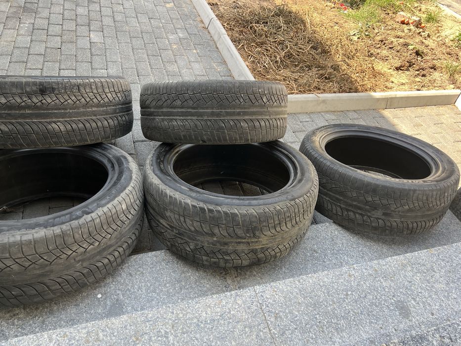 Автошины Michelin 255/50 R19 б/у 5шт