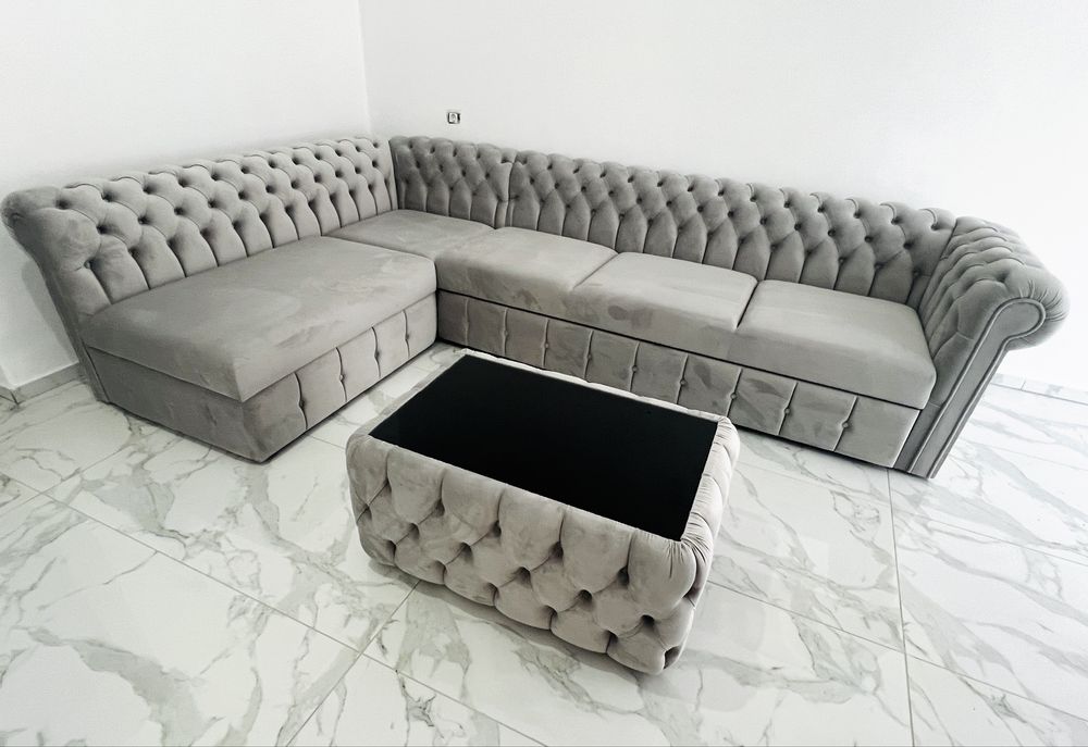 Canapea chesterfield