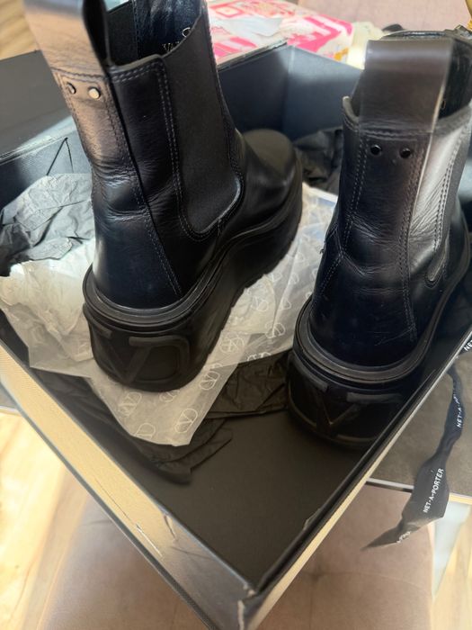 Кожени боти Valentino оригинал