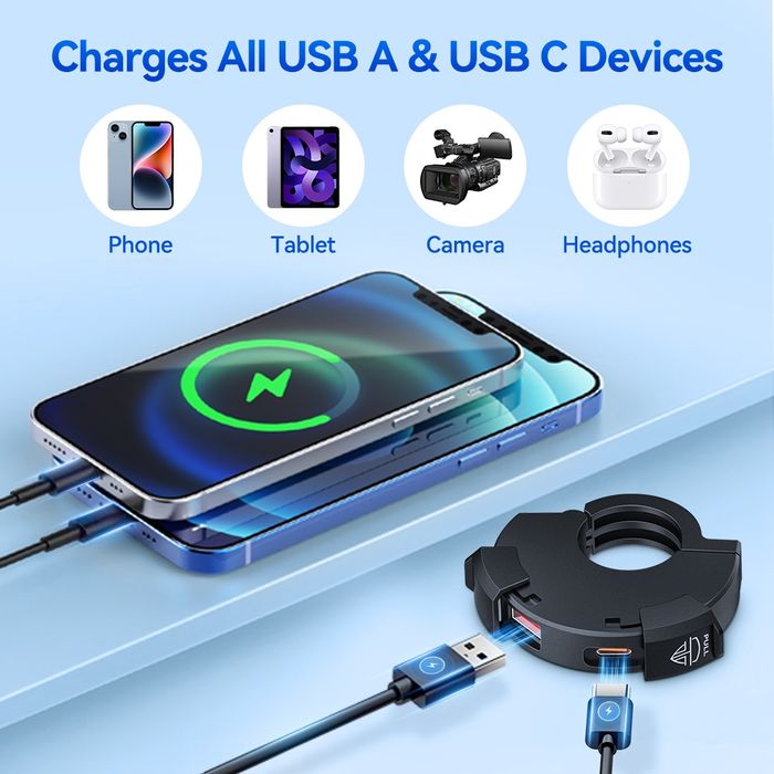 Зарядно от 12v към USB