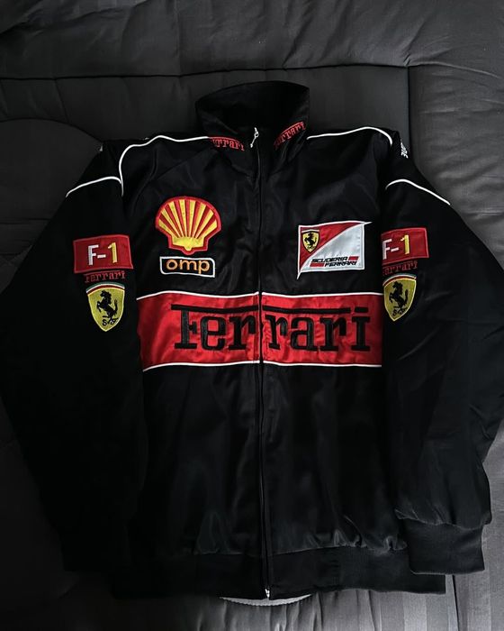 Geaca Ferrari F1 neagra