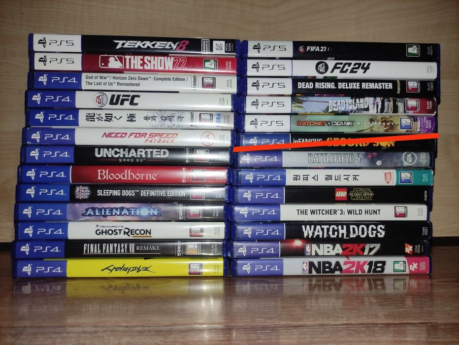Продаются диски от ps 4/5