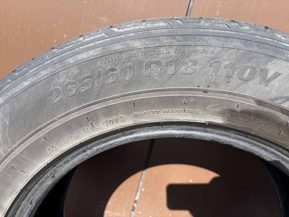 Продам шины 265/60-18