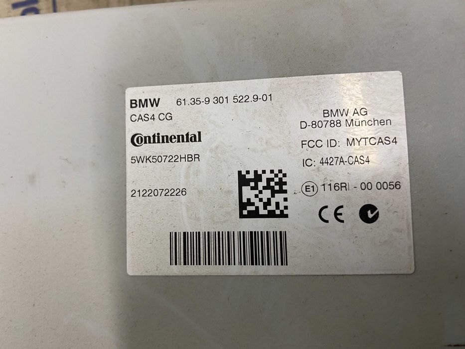 Kit pornire ECU DDE BMW F10,F11,F06,F12,F01,X3 535d,640d,740d 313cp