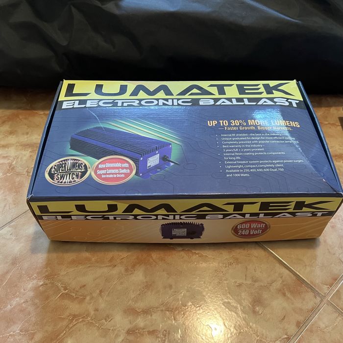 Lampa creștere plante 400w cu Ballast LUMATEK și reflector