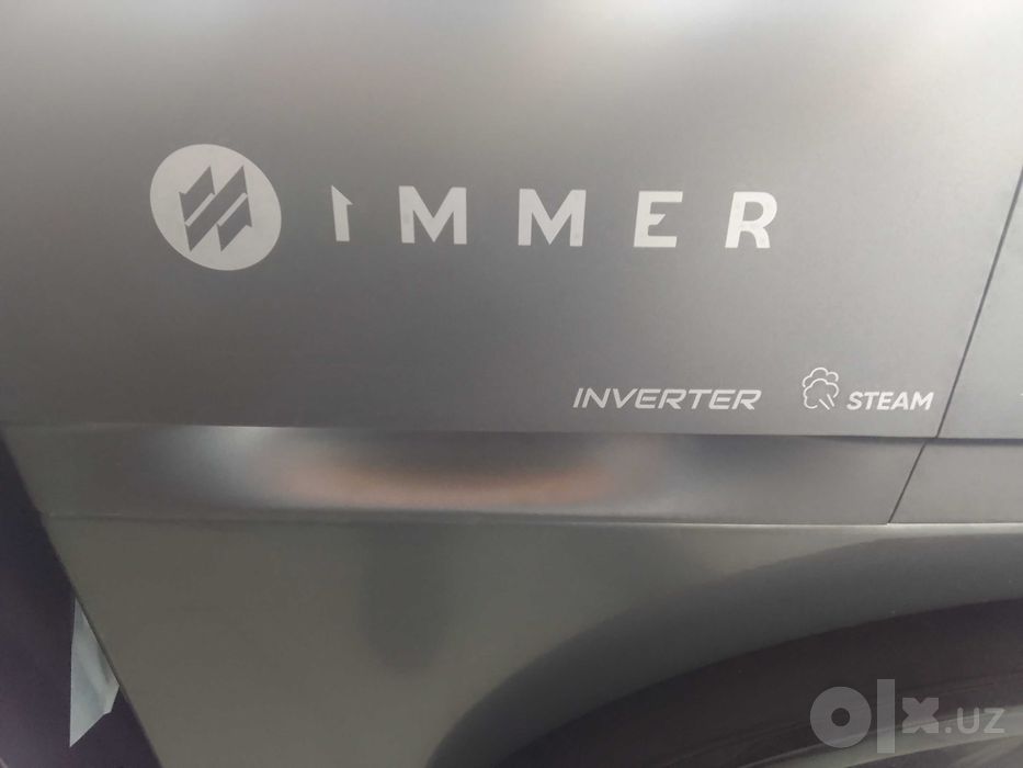 Стиральная машина автомат с паром IMMER 7 KG янги упаковкада складдан