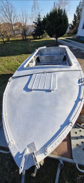 Vand barca militara de patrula ruseasca,aluminiu cu motor