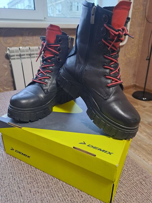 Ботинки клёвые зимние, натуралка