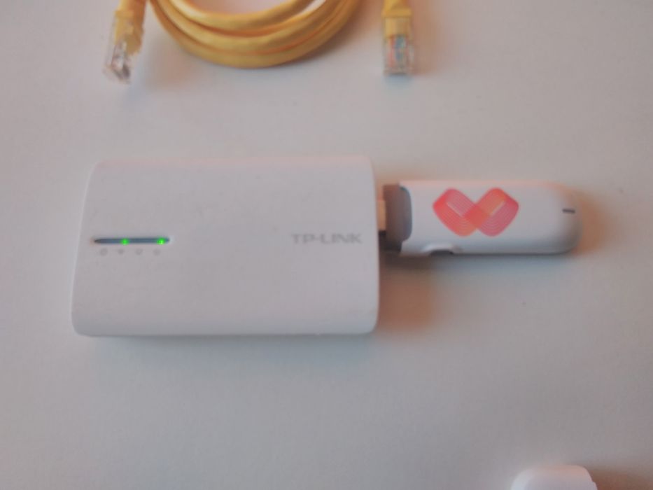 tp-link 4G  USB рутер не е кодиран работи прекрасно с всичките