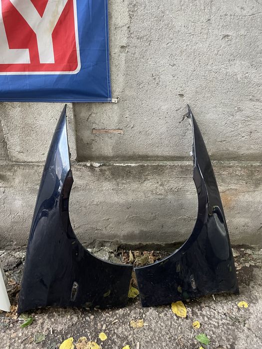 Aripa Dreapta/Stanga BMW E90 E91 MonacoBlau alpinweiss3 Sparkling