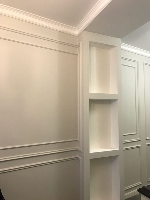 Покраска стен потолков закатка побелка