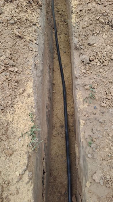 Услуги траншеякопателя
