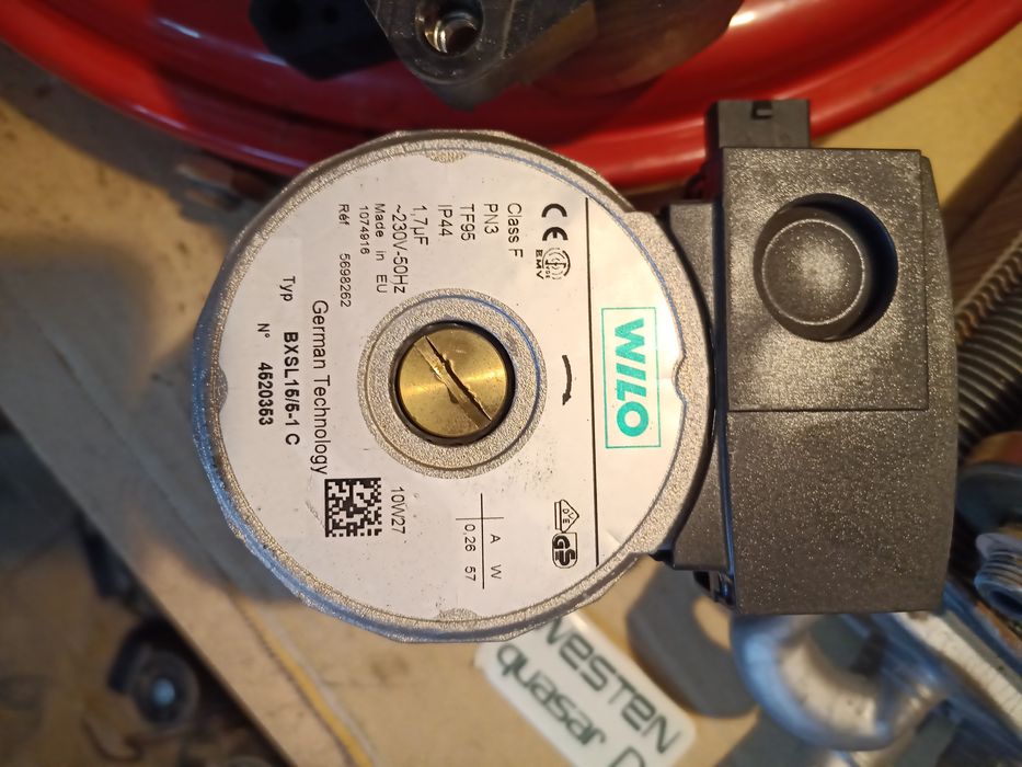 Westen quasar D 24 ff Schimbator de caldura Placa electronica Vana gaz