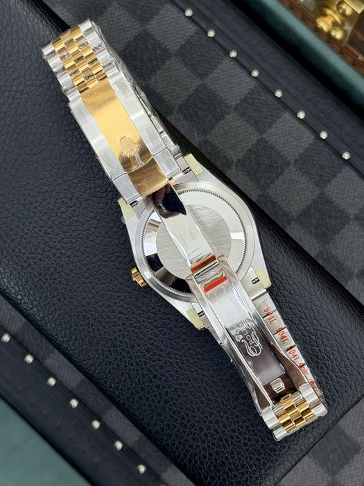 Rolex Date-Just 36 Roman Green Dial ETA 3235