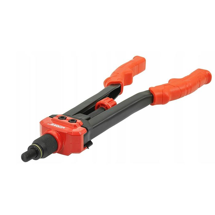Cleste manual pentru piulite nituibile M3-M12, set cu 70 piulite si