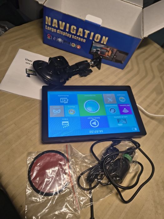 9-инчов HD сензорен екран, 2D/3D GPS навигация за кола, многоезичен гл