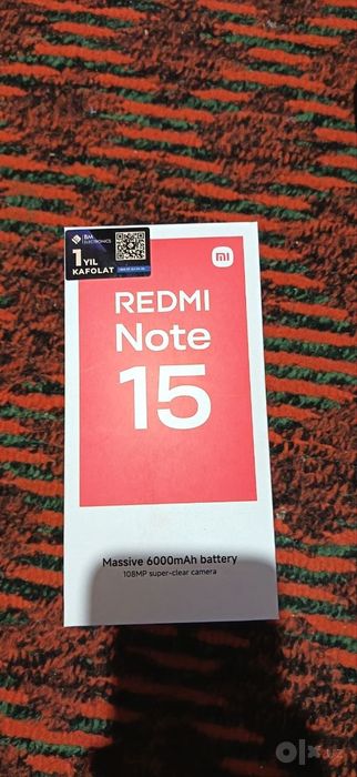 Redmi note 15 8gb / 256gb