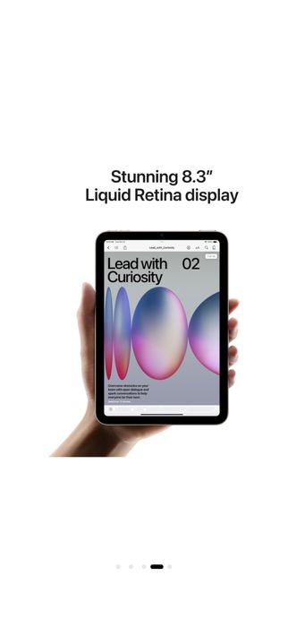 ipad mini A17 pro 128gb wifi blue, noua, sigilata.