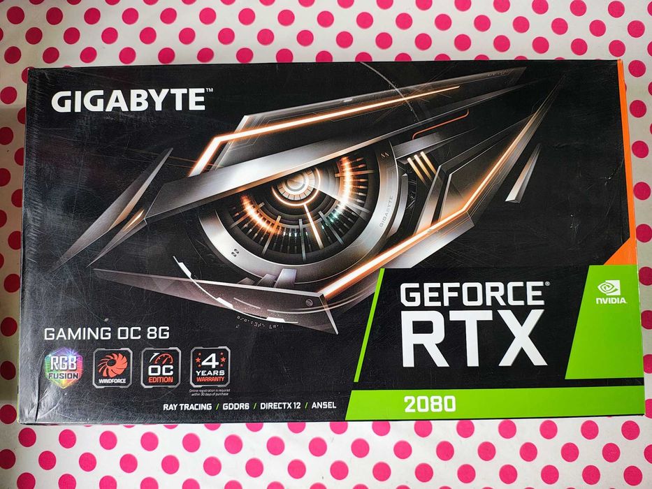 Placa video Gigabyte RTX 2080 GAMING OC, 8 GB GDDR6, 256 Bit