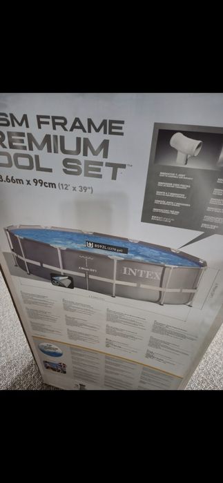 Piscina Intex odată folosită
