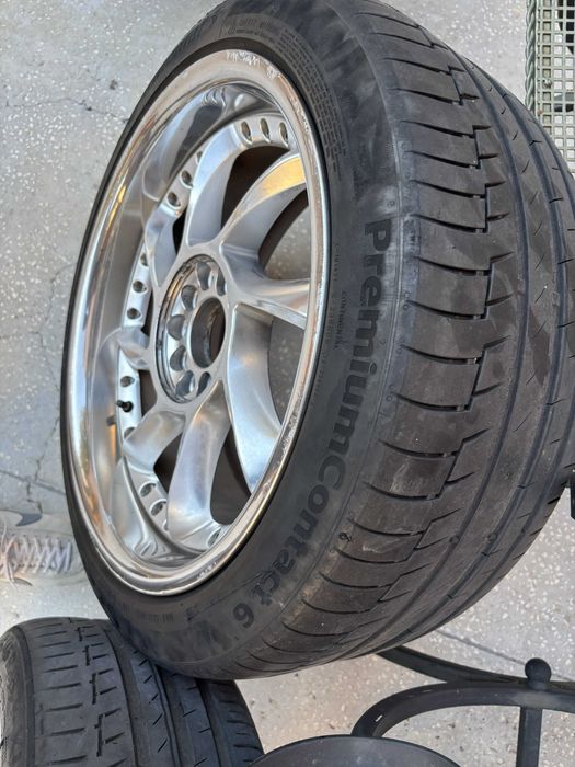 Джанти с гуми Kosei 18" 5/112 и 5/120 73.1 ЦО 8 и 9J спортпакет