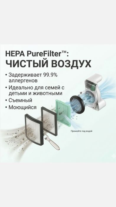 Беспроводной вертикальный моющий пылесос SOFEX