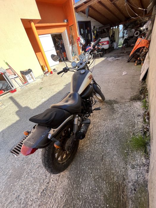 Chopper Aprilia RedRose